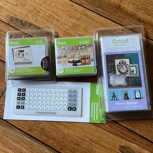 Cricut Bundle - three new sealed - one open package